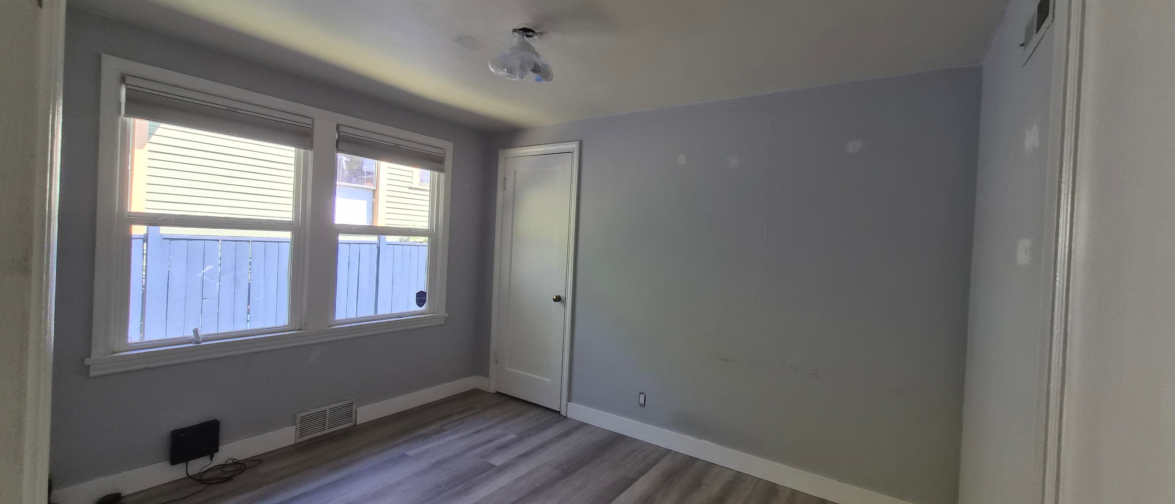 Second bedroom before painting.